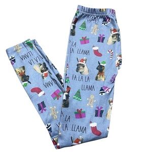 Unbranded Fa La La Llama Print Christmas Holiday Leggings Women’s XS / Small